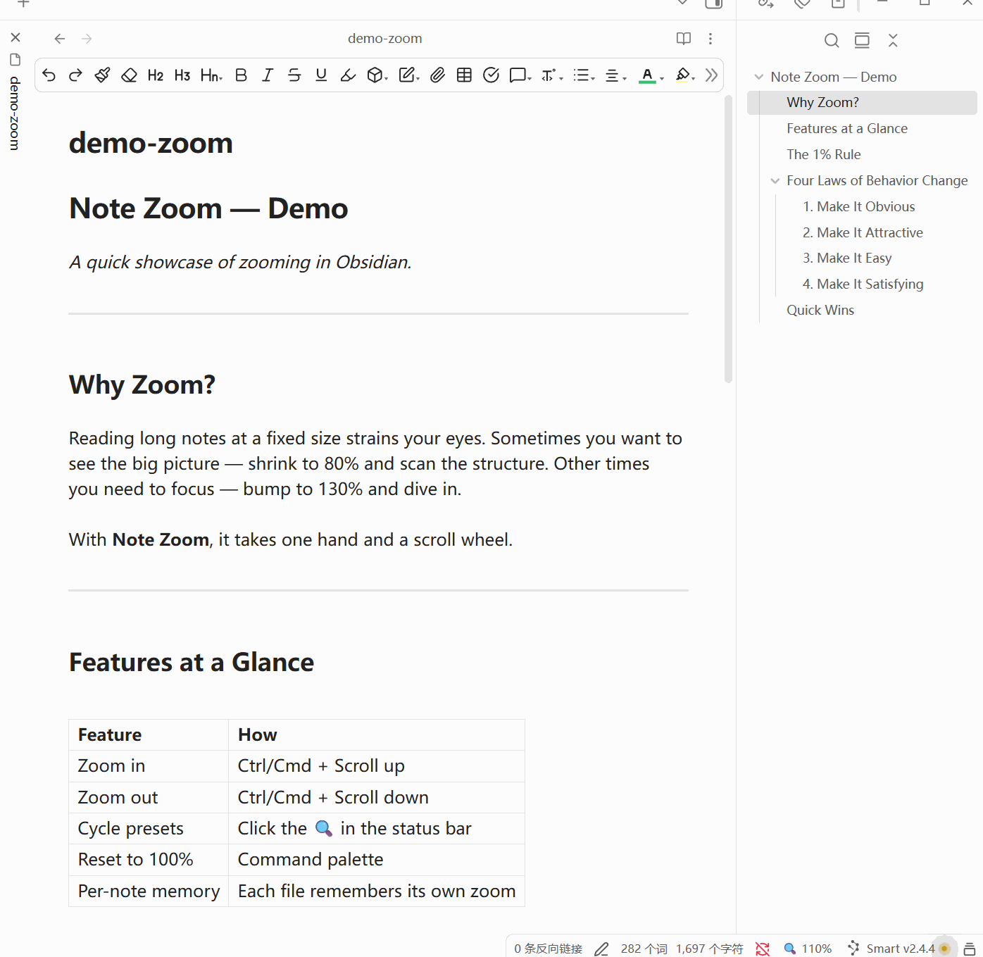 zoom demo